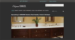 Desktop Screenshot of elegantstainless.com