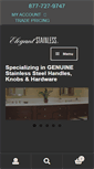 Mobile Screenshot of elegantstainless.com